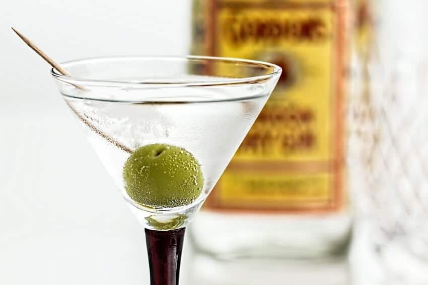 copa de coctel martini