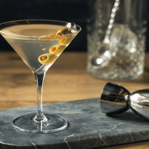 martini sucio coctel