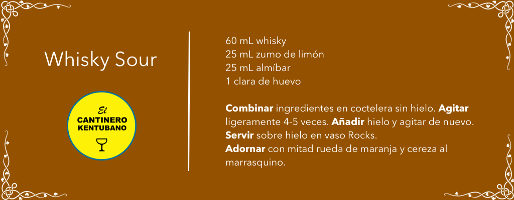 whisky sour receta