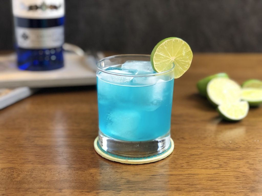 margarita azul bebida