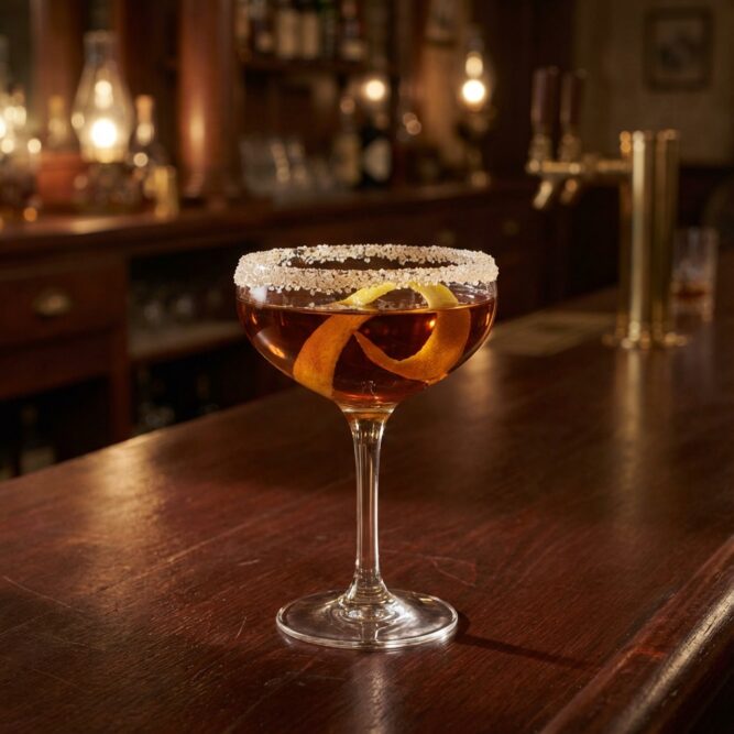 brandy crusta cóctel