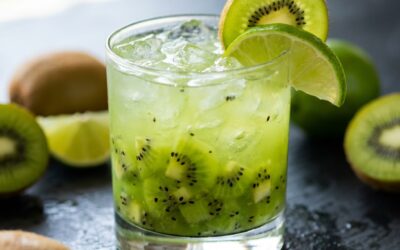Caipiroska de kiwi